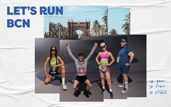 Let's run BCN, en el eDreams Mitja Marató Barcelona by Brooks