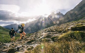 Trail running in Patagonia