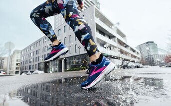 Wet feet? Not anymore – Brooks waterproof running shoes