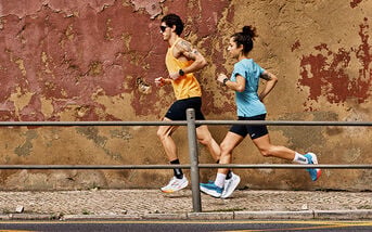 La frequenza cardiaca durante la corsa