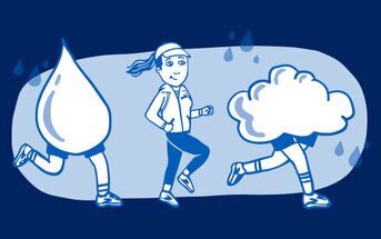 Tips for running in the rain