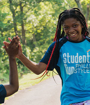 Students Run Philly Style