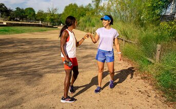 Women empowering women through running: Women's History Month