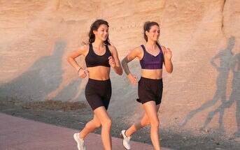 Running in the summer