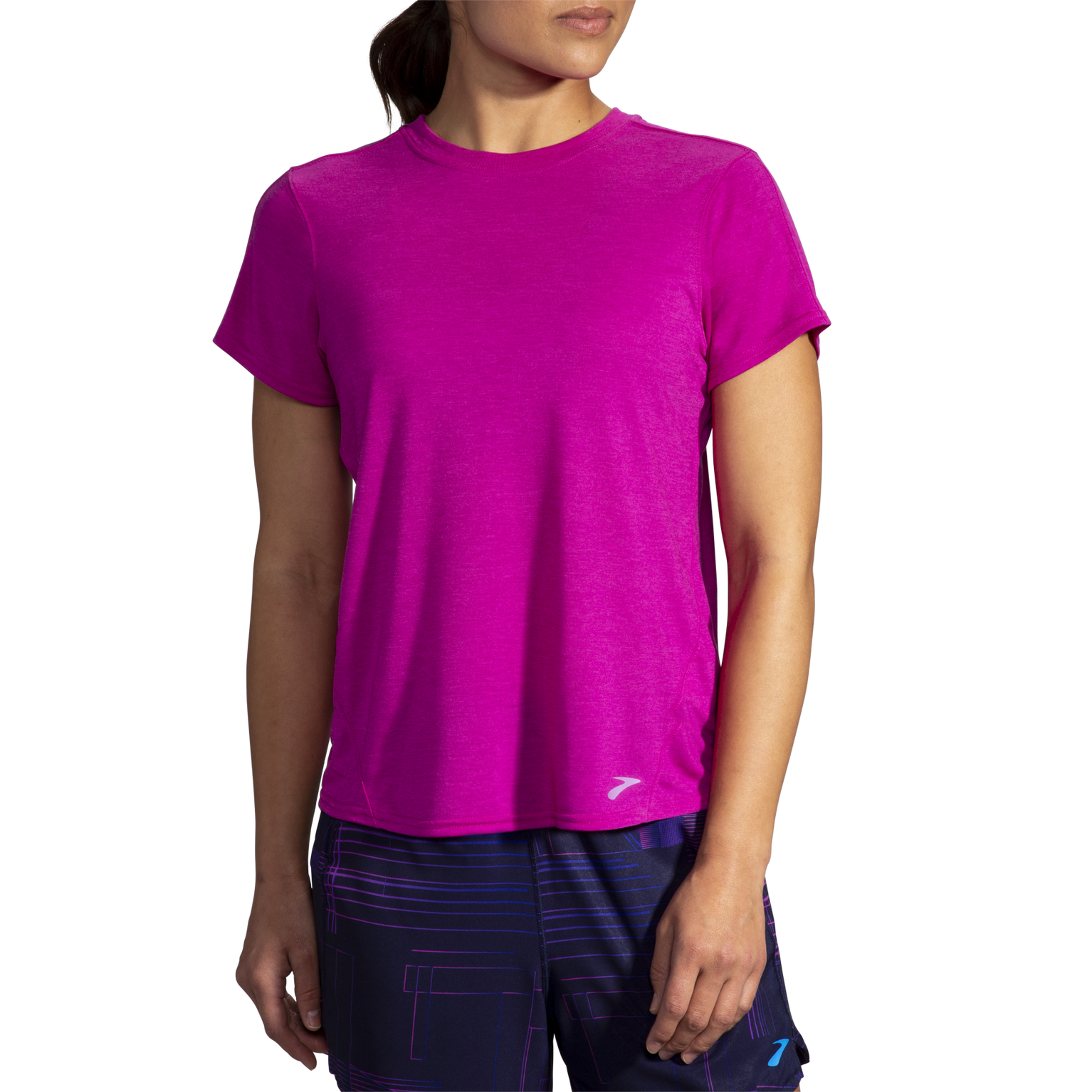 Women's Distance Short Sleeve Running Top Brooks Running