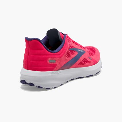 Heel and Counter view of Brooks Launch 9 for women