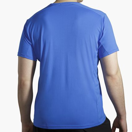 Model (back) view of Brooks Atmosphere Short Sleeve for men