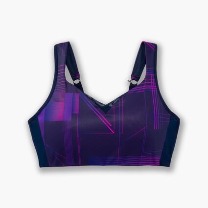 Brooks Convertible Sports Bra für Damen – Ansicht im Liegen (von vorne)