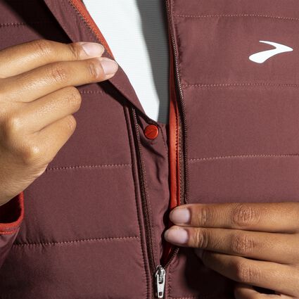 Vue détaillée 4 de Brooks Shield Hybrid Jacket 2.0 pour femmes
