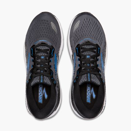 Top-down view of Brooks Addiction GTS 15 for men