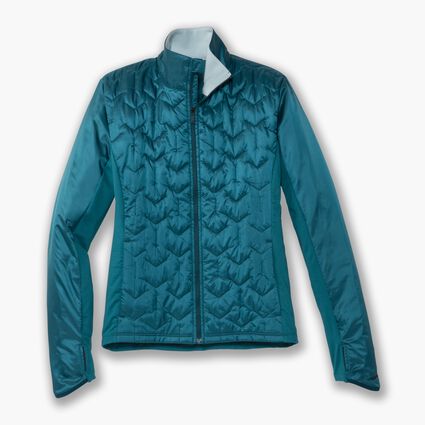 Brooks Shield Hybrid Jacket für Damen – Ansicht im Liegen (von vorne)