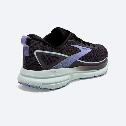 Heel and Counter view of Brooks Trace 3 for women