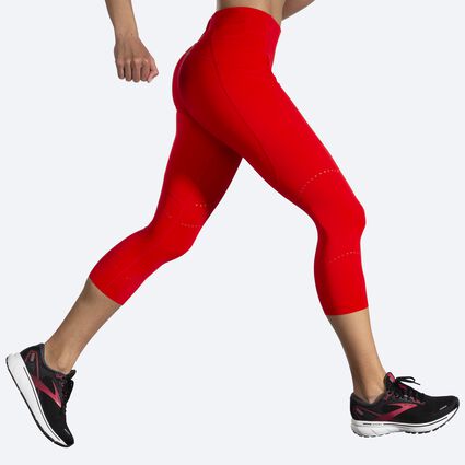 Vista angular del movimiento (cinta de correr) Brooks Method 3/4 Tight para mujer