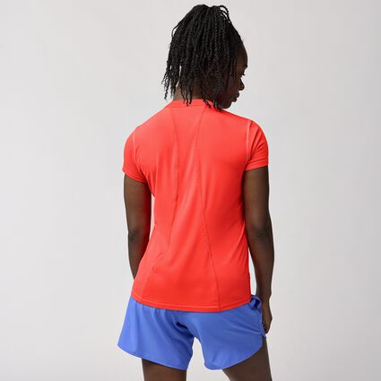 Model (back) view of Brooks Sprint Free Short Sleeve 3.0 for women
