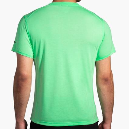 Model (back) view of Brooks Distance Short Sleeve 3.0 for men