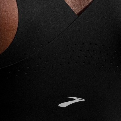 Detail view 1 of Dare Zip Run Bra for null