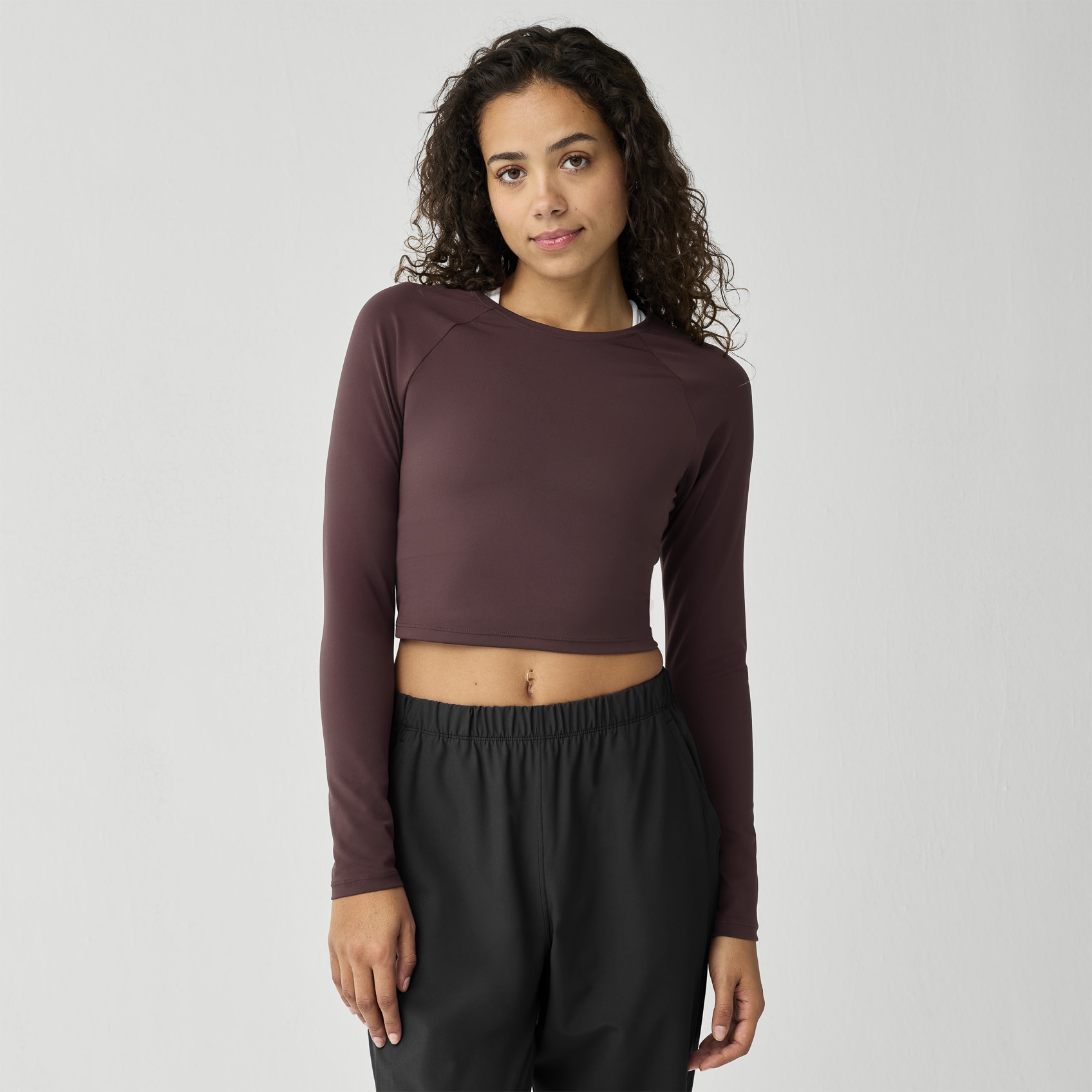 Luxe Crop Long Sleeve
