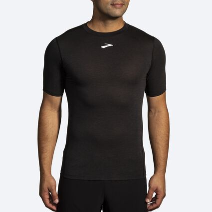 Model (front) view of Brooks High Point Short Sleeve for men