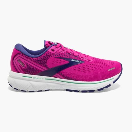 Side (right) view of Brooks Ghost 14 for women