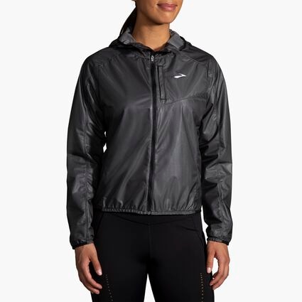 Model (front) view of Brooks All Altitude Jacket for women