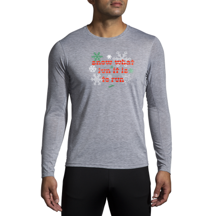 Open Run Merry Distance Graphic Long Sleeve image number 2 inside the gallery