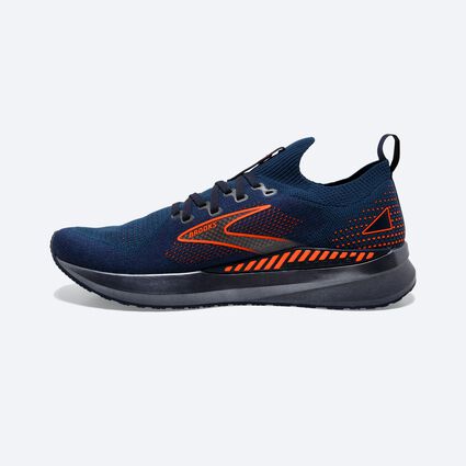 Side (left) view of Brooks Levitate StealthFit GTS 5 for men