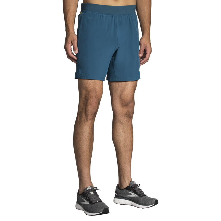 Sherpa Men's 7 inch Running Shorts with Liner Brooks Running