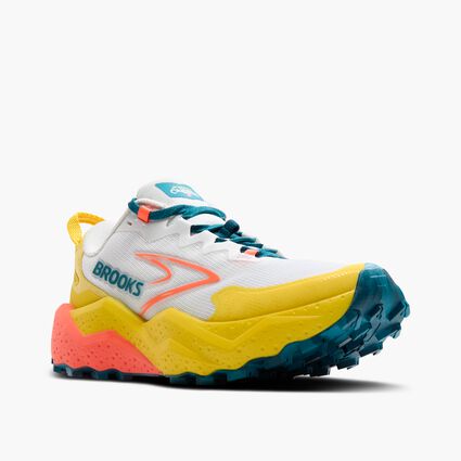 Brooks Caldera 8 für Damen – Ansicht von Schmutzfang und Zehenbereich