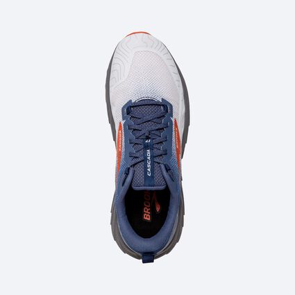 Top-down view of Brooks Cascadia 17 for men