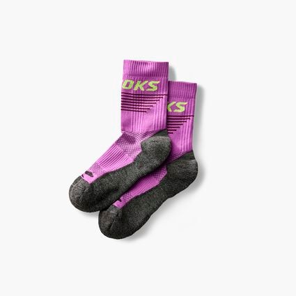 Brooks High Point Crew für Unisex – Ansicht im Liegen (von vorne)