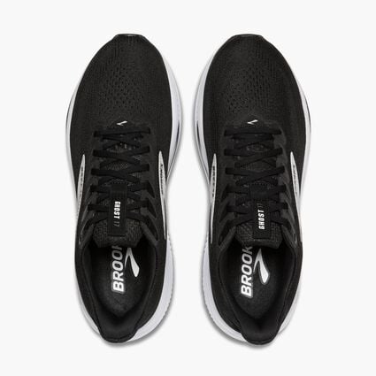 Vue de haut en plongée de Brooks Ghost 17 pour hommes