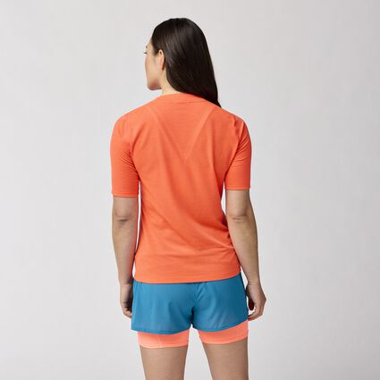 Vue (arrière) du modèle de Brooks High Point Short Sleeve pour femmes