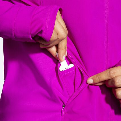 Vista del detalle 5 de Brooks Fusion Hybrid Jacket para mujer