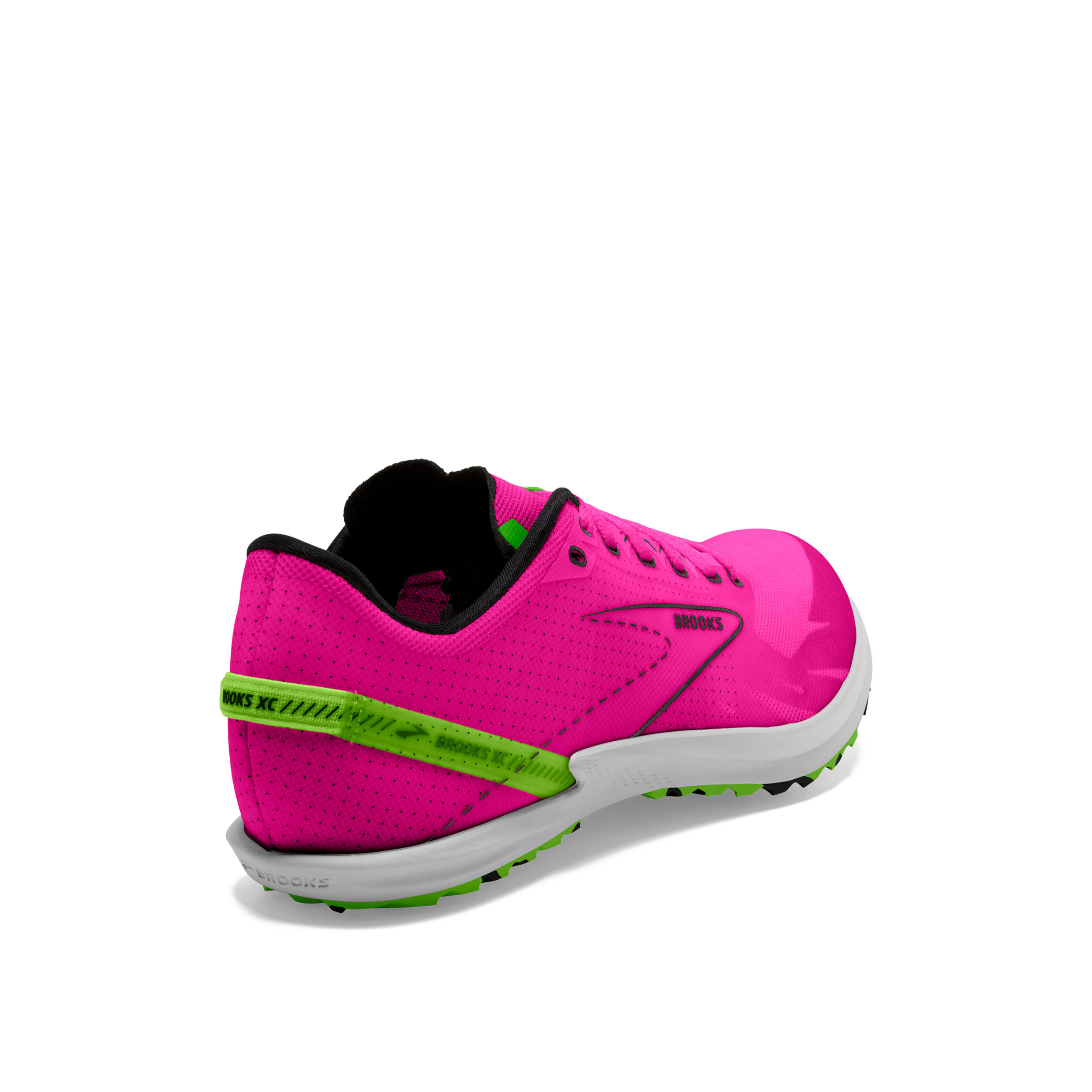 Brooks Running Unisex Draft Xc Spikeless Running Shoes In Pink