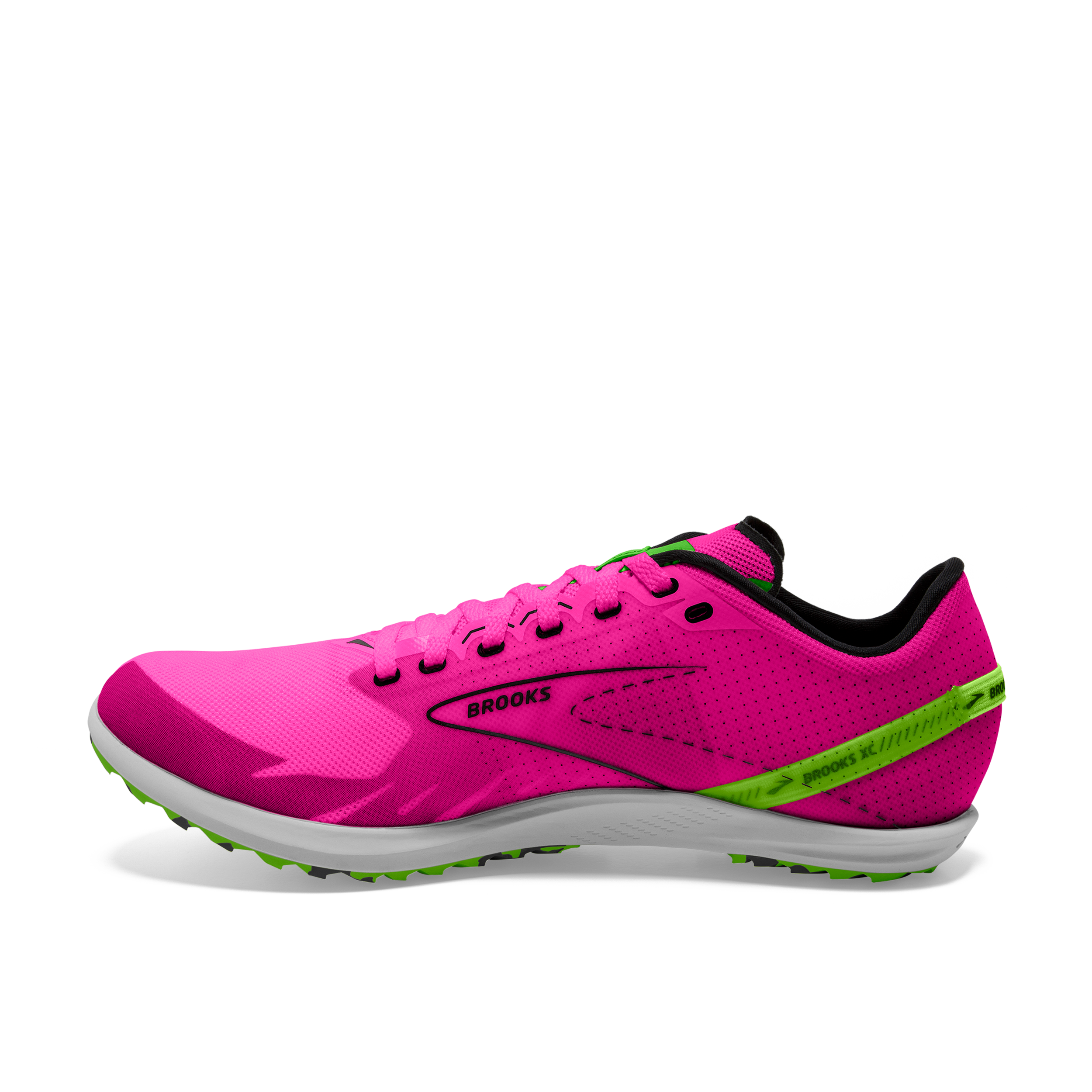 Brooks Running Unisex Draft Xc Spikeless Running Shoes In Pink