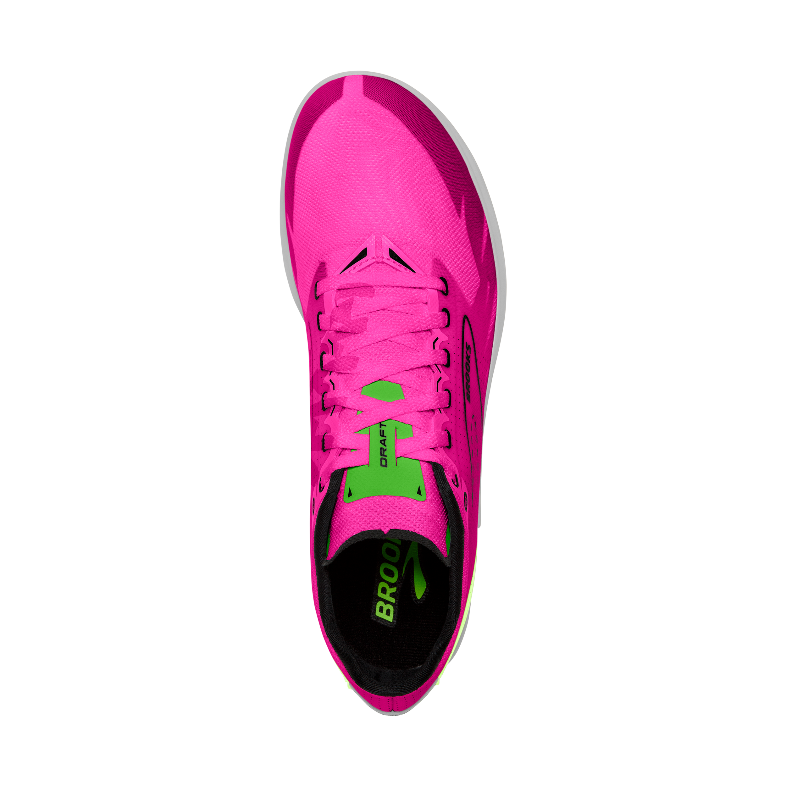 Brooks Running Unisex Draft Xc Spikeless Running Shoes In Pink