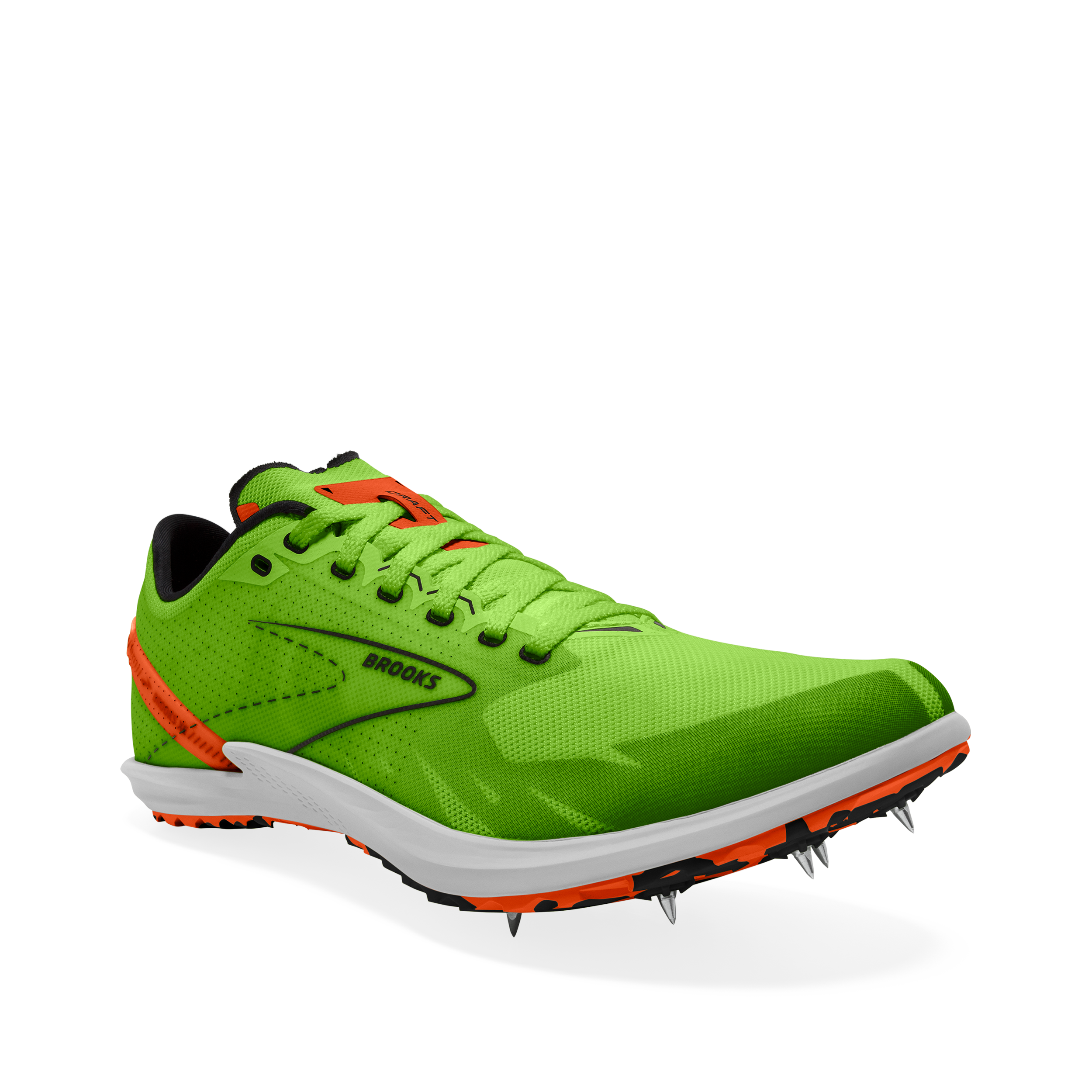 Brooks Running Unisex Draft Xc Running Shoes In Green