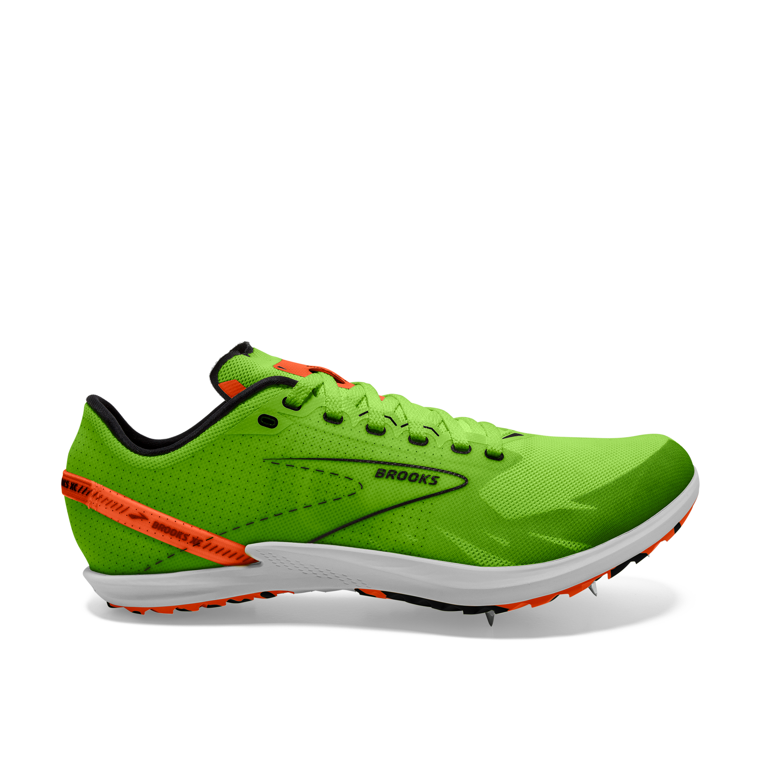 Brooks Running Unisex Draft Xc Spikeless Running Shoes In Green