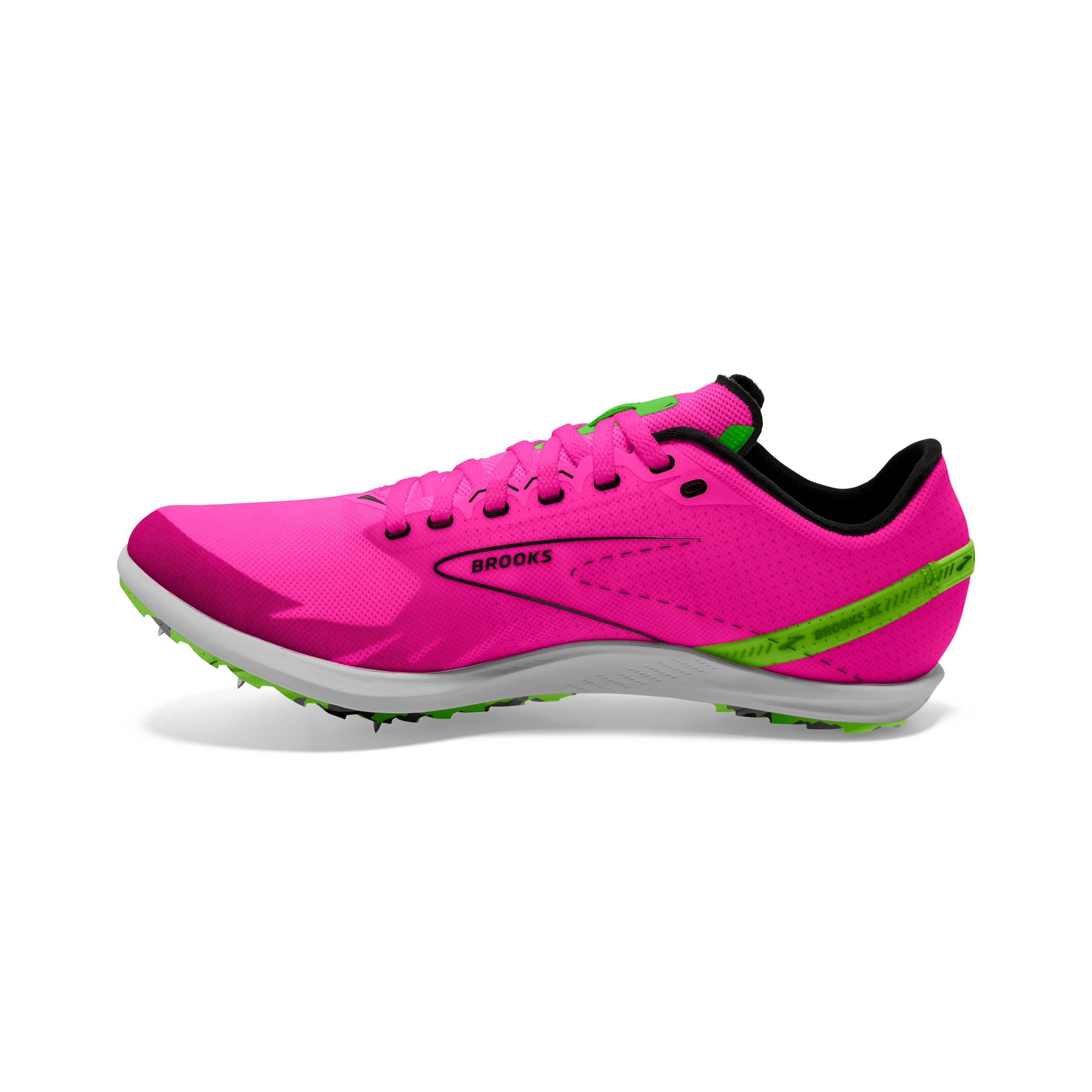 Brooks Running Unisex Draft Xc Spikeless Running Shoes In Pink