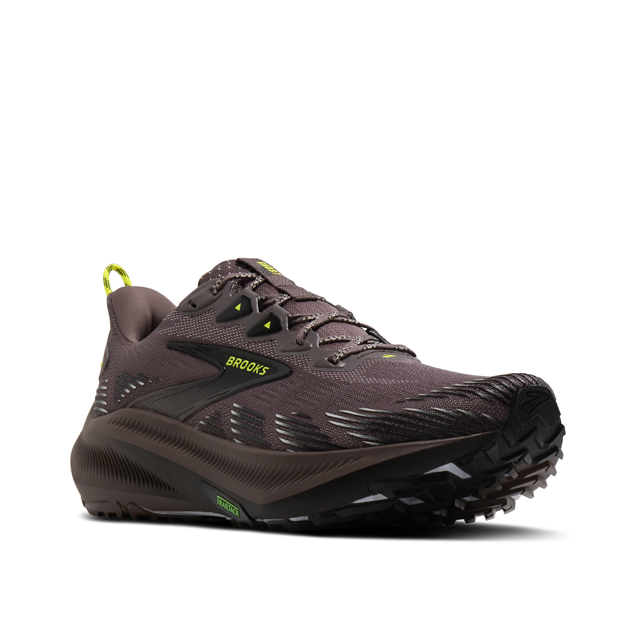 BROOKS Mens Ghost Trail, Color: Brown/Black/Nightlife, Size: 9.5, Width: D (1104751D207.095)