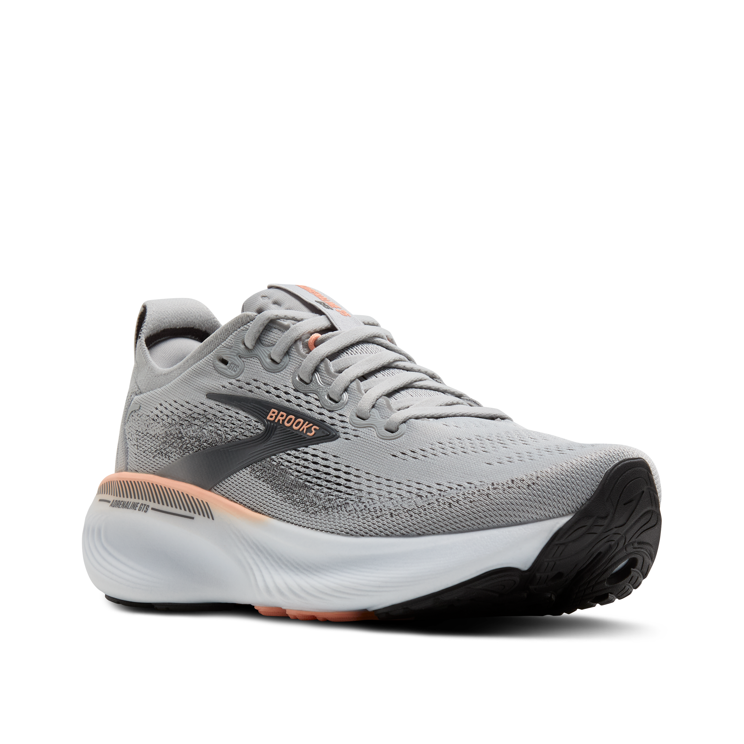 Brooks Running Women's Adrenaline Gts 25 Road Running Shoes In Gray