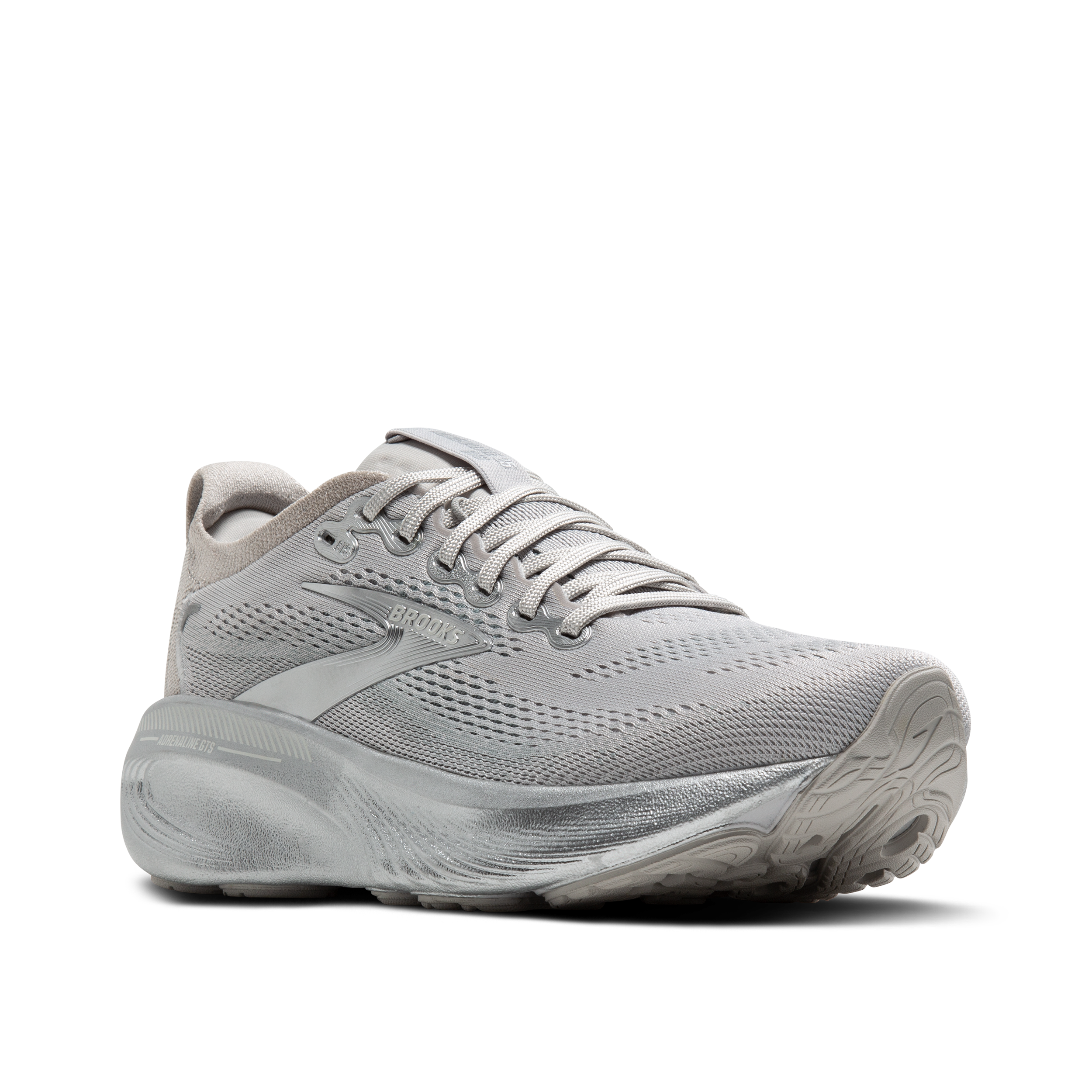 Brooks Running Women's Adrenaline Gts 25 Road Running Shoes In Gray