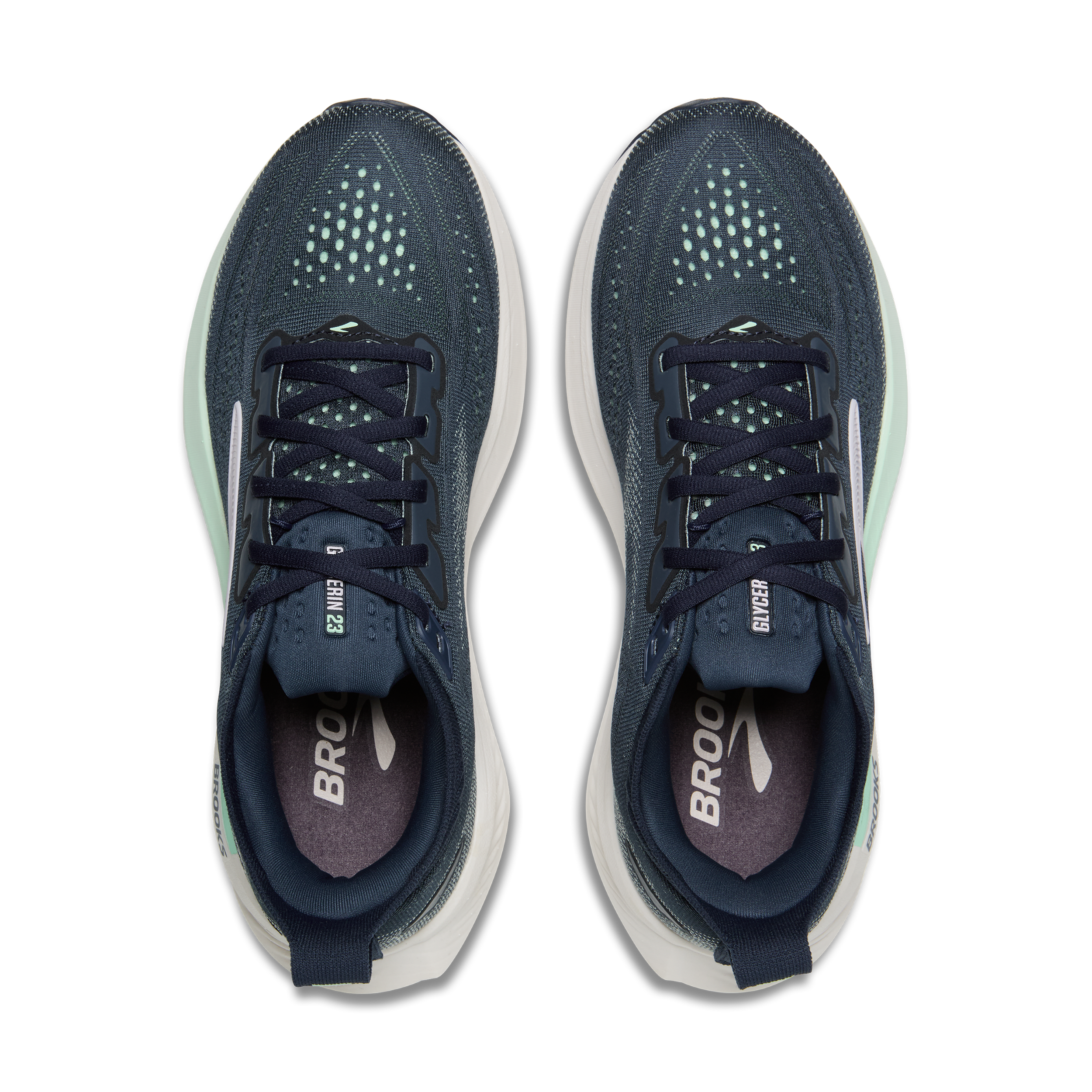 Brooks Running Women's Glycerin 23 Road Running Shoes In Blue