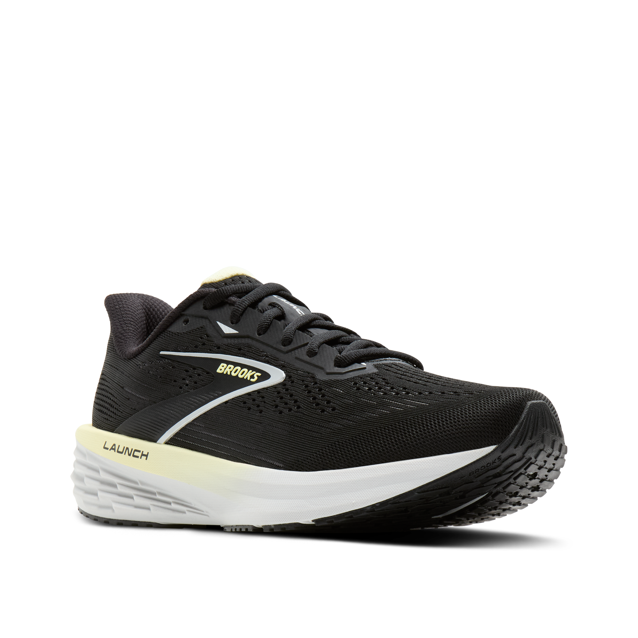 Brooks Running Women's Launch 12 Road Running Shoes In Black