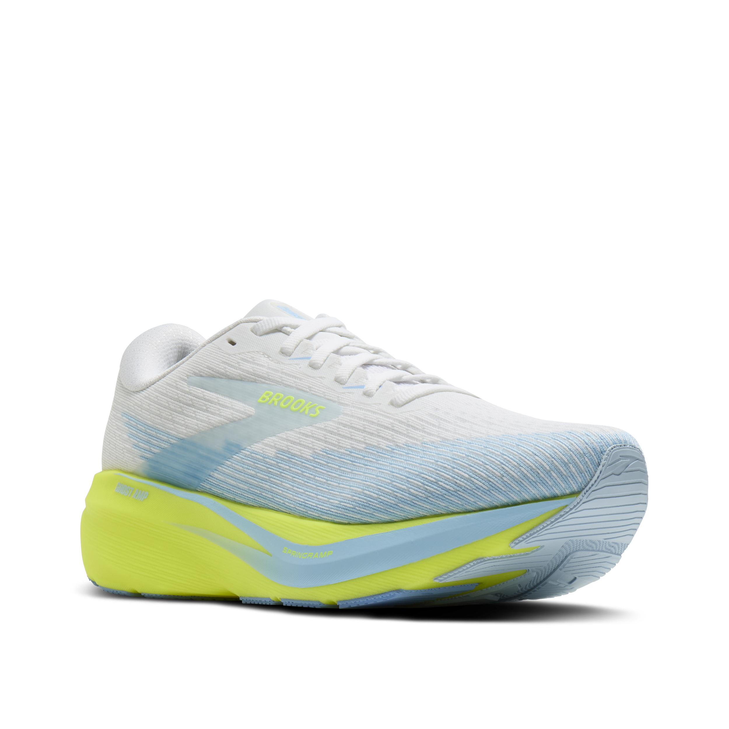 Brooks Running Women's Ghost Amp Road Running Shoes In Yellow