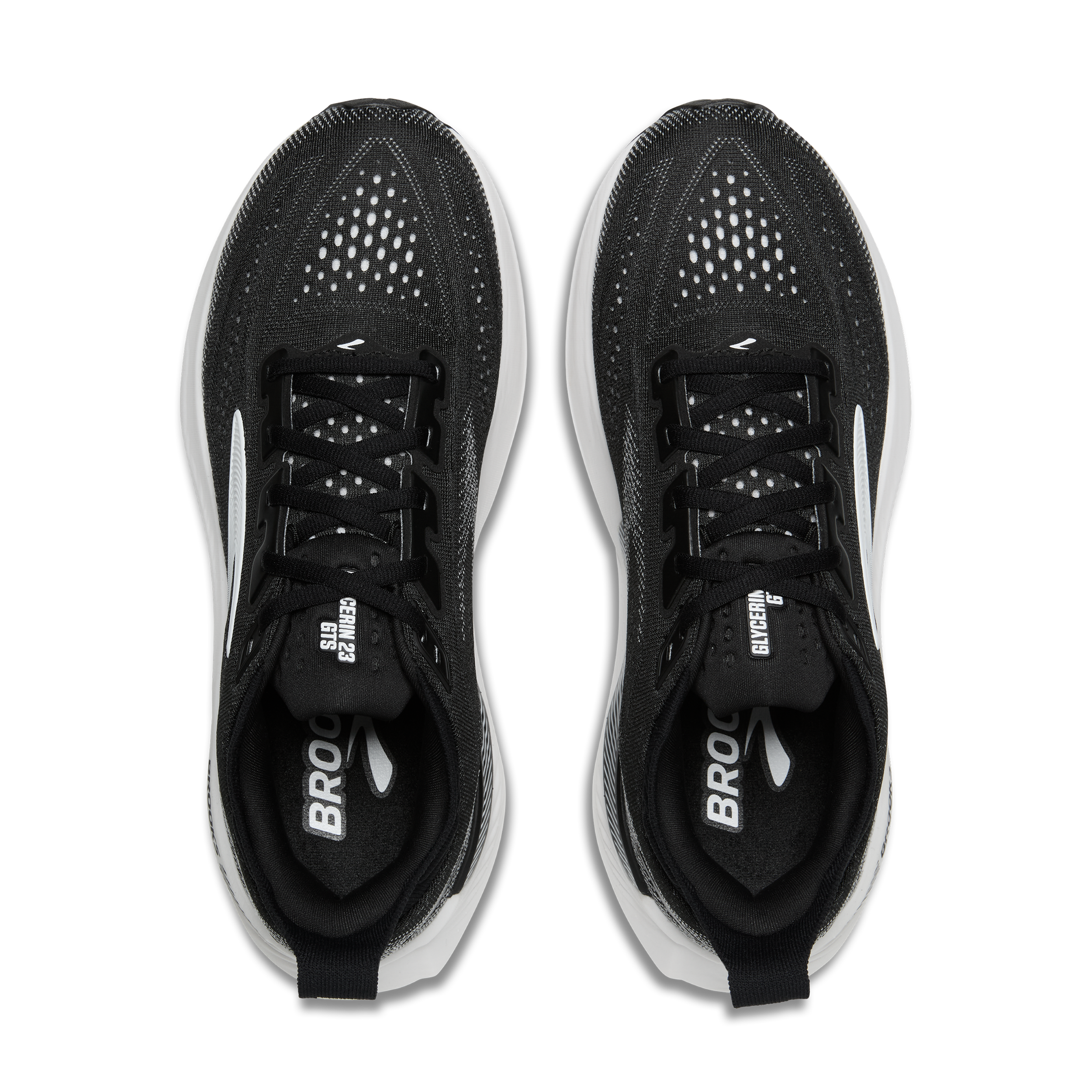 Brooks Running Women's Glycerin 23 Road Running Shoes In Black