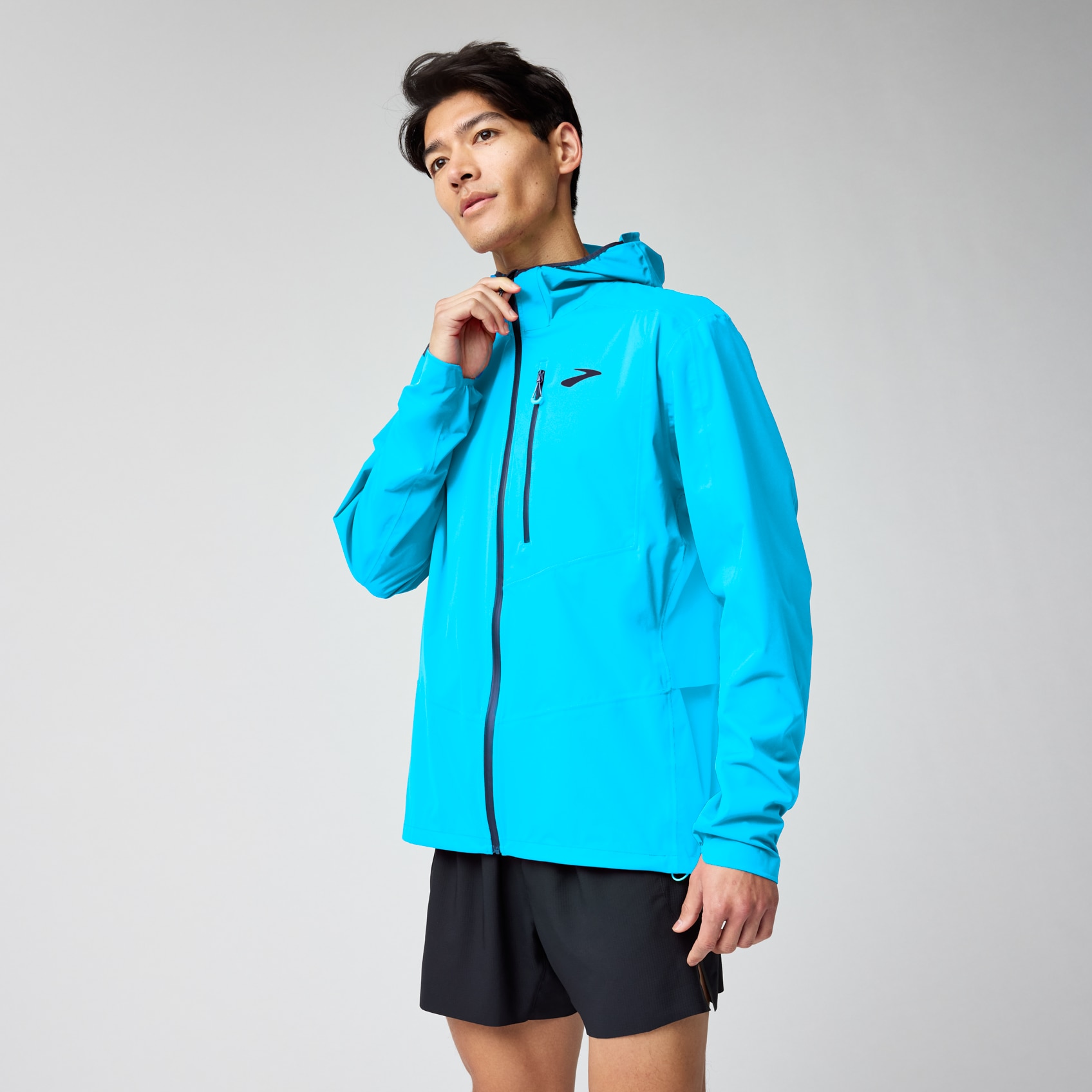 Brooks Running Men's High Point Waterproof Jacket 2