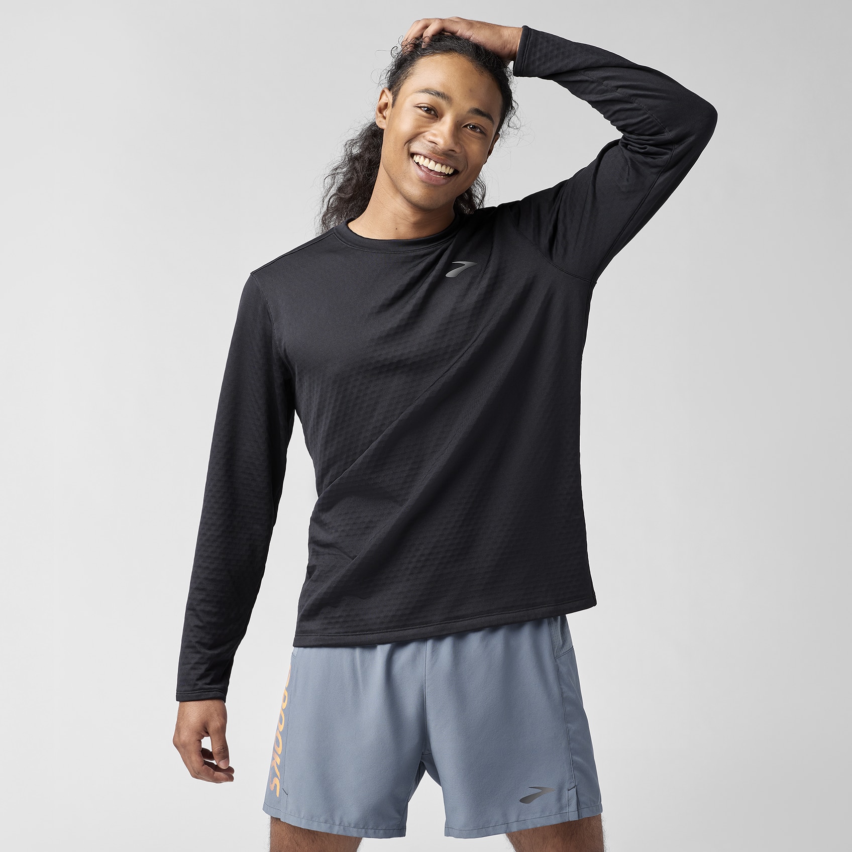 Brooks Running Men's Notch Thermal Long Sleeve 3.0