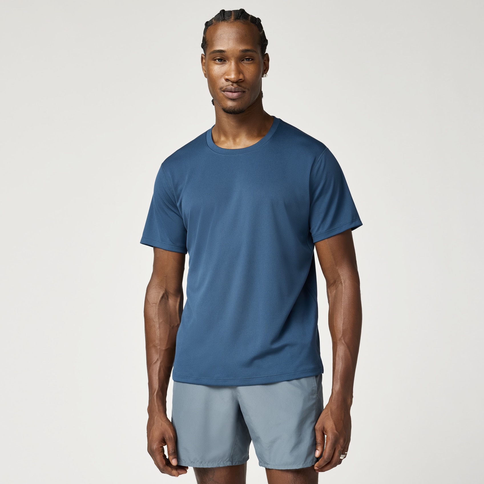 Brooks Running Men's Dash Short Sleeve In Blue
