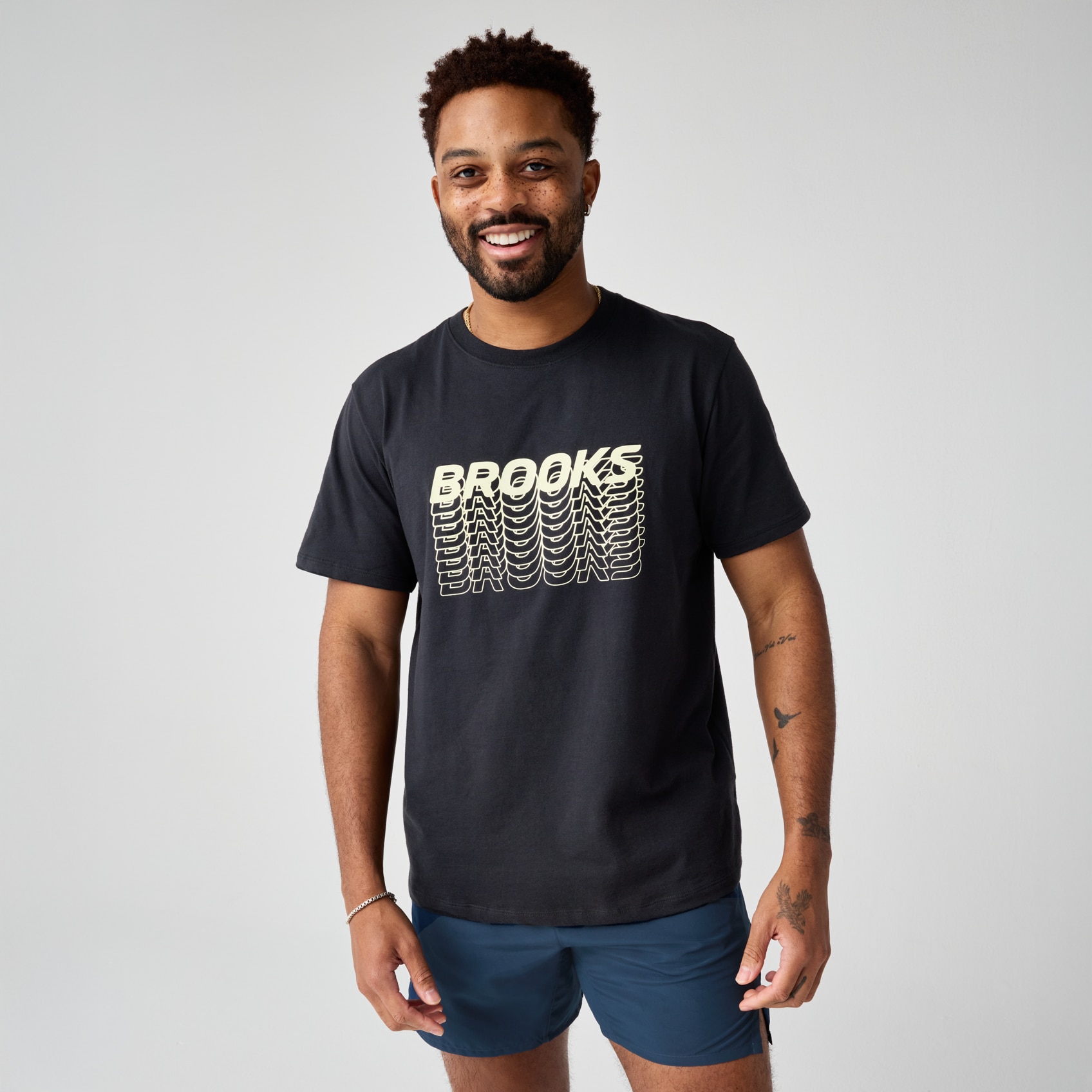 Brooks Running Men's Graphic Short Sleeve